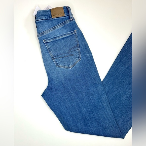 American Eagle Women’s Curvy Super Hi-Rise Flare Jeans Size- 25 ( New with Tags - Picture 10 of 11